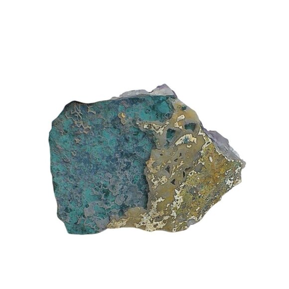 Raw Brazilian Amethyst Point Cluster In Matrix 6" - Picture 5 of 5